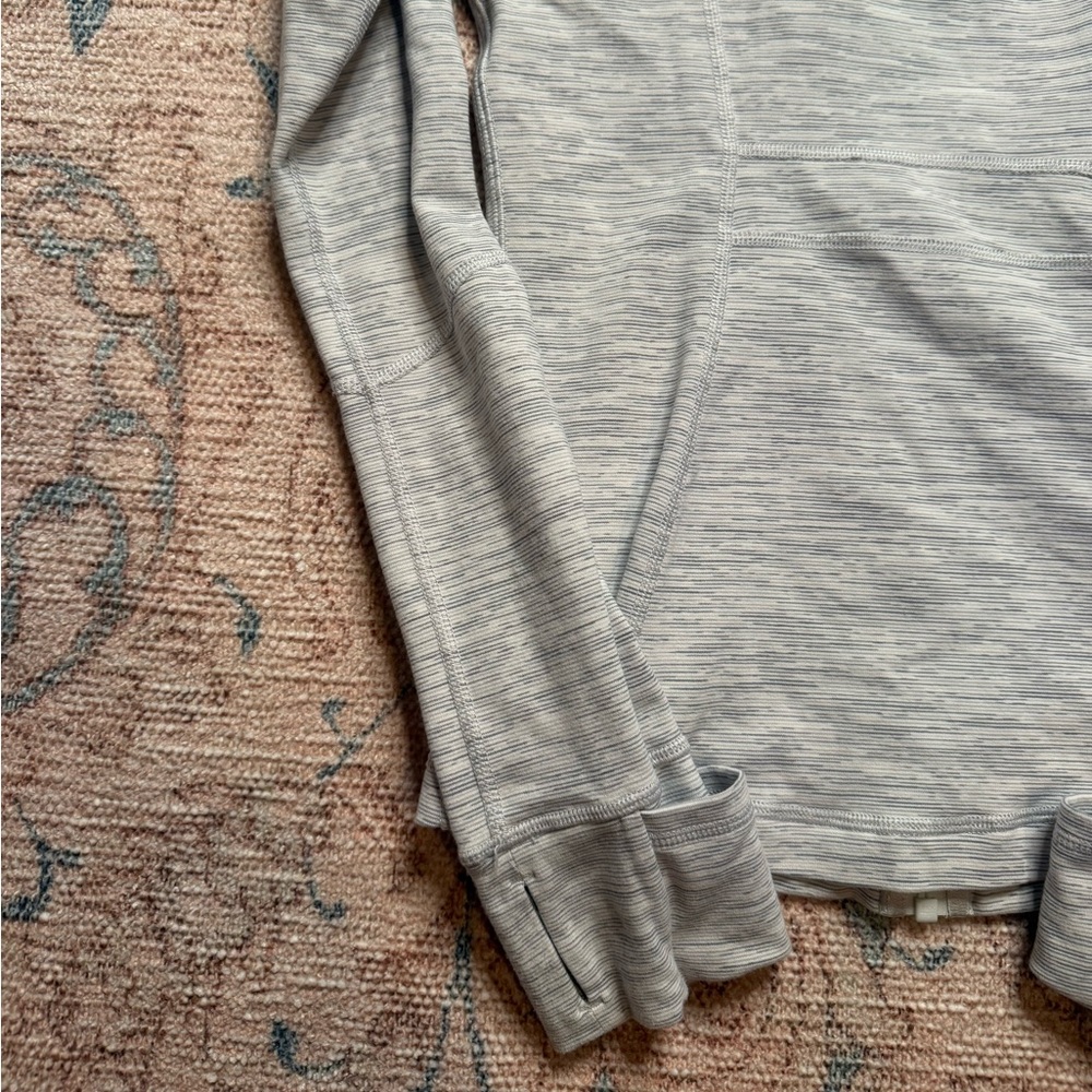 Lululemon Defined Jack Full Length/Zip Striped Gr… - image 8